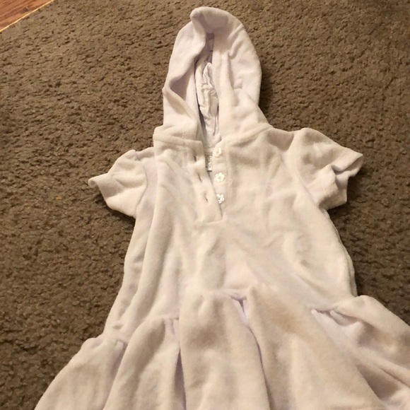Babies R Us 12M Basic White Swimsuit Cover Up - Picture 3 of 4